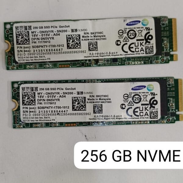 NVME 256 GB