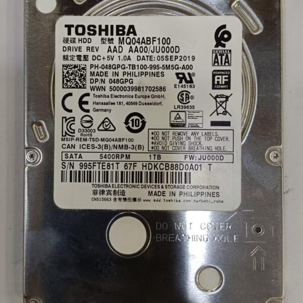 LAPTOP HDD 1 TB